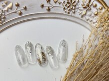 ネイルサロン&スクール ジーナ(GINA)/クリア×ニュアンスネイル