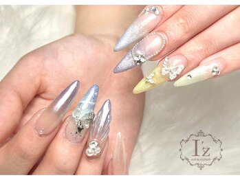 ネイルサロン イズ(nail salon I'z)の写真/《シンプル～個性派さんまで幅広く対応＊》豊富なカラーとパーツであなたにぴったりなネイルが見つかる♪