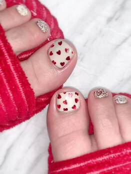 リモア 三河安城店(Re:more)/フット親指2本アート