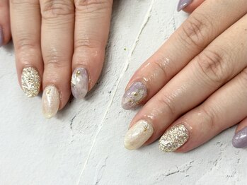 ディーネイル 池袋(D-nail)/【森】ニュアンスネイル