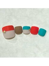 ニーマルニ ザ ビューティー(202 the beauty)/フットジェルデザイン