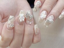 スペラ 大宮店(Spera)/冬にのほっこりクマちゃんネイル