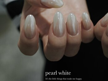 オムズ(om's)/パール ホワイト ミラー