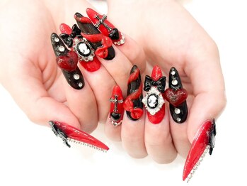 ネイルコレクション ピンク(Nail Collection Pink)/スカルプ放題★ゴシック:地雷系