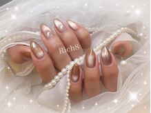 ネイルアンドまつげエクステ リッチエイト 原宿店(Rich8)/大人ブラウンマグネット