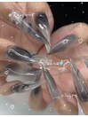 猫爪のアートネイル