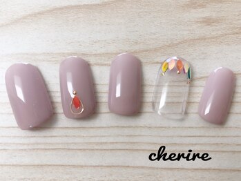 シェリール 北千住(Cherire)/ワンカラーリーフホロアート☆