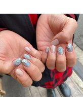 ネイルアルケー(Nail ARCHE)/キラキラニュアンス