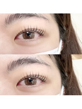 ザ バーム スリー 西船橋店(THE BALM three)/束感♪似合わせまつげパーマ♪