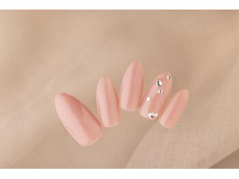 エムスラッシュ ネイル センター北店(M.SLASH)/ピンクネイル