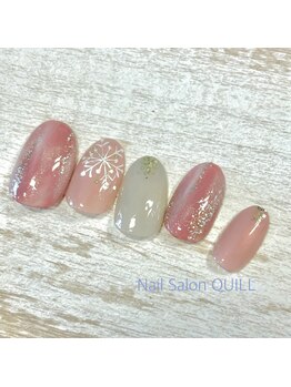 ネイルサロン クイル(QUILL)/1月雪の結晶(1)