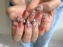 サンジュウヨン(34)/チェックネイル　パラジェル