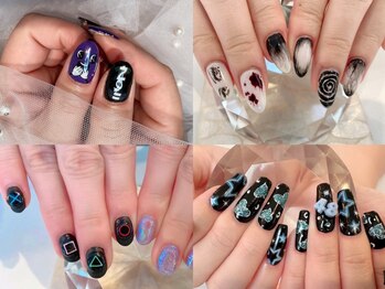 シェリ ネイル(Cherie Nail)の写真/《持ち込みデザイン・パーツ大歓迎♪》毎月のネイルをあなたの『好き』が詰まった指先に＊。