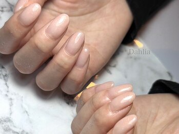 ダリア(Dahlia)/グラデーションネイル