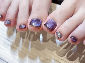 ゴッダスネイル(GODDESS NAIL)/フットワンカラー