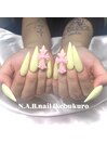 黄色ワンカラー