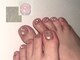 アイネイルズ 横浜WEST店(I-nails)の写真/【新規オフ無料】足の爪までしっかり綺麗に!フットネイルに合わせて足裏の角質ケアとパックがついて3300円!