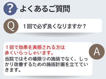 せいりき整体院 豊橋曙店/お客様からのよくある質問