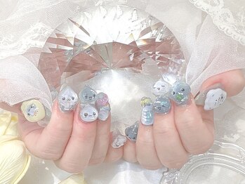 モカ 心斎橋(moca by Lee)/【Yuuka】うるうるパーツネイル