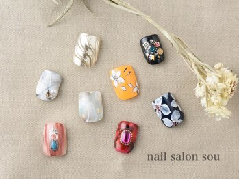 ネイルサロン ソウ 心斎橋店(Nail Salon Sou)/フットネイル