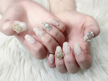 メルナチュールガーデン 大橋駅前店(Mere Nature Garden)/150分、持ち込みアート￥14980