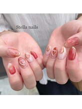 ステラネイルズ(Stella nails)/ハートネイル