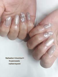 フラワーアートネイル