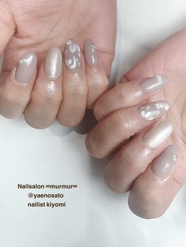 マーマ 八戸ノ里店(murmur)/フラワーアートネイル