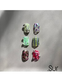 でこぼこネイル