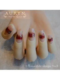 9月monthly &nbsp;design No,5