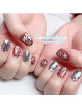 スズラン(SUZURAN)/薔薇シール