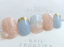 ネイルフロンティア 吉祥寺(NAIL FRONTIER)/Eレース薔薇ローズ8980円～