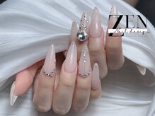 ゼン ネイル デザイン 池袋(ZEN NAIL DESIGN)/題長さだしやり放題×つけ放