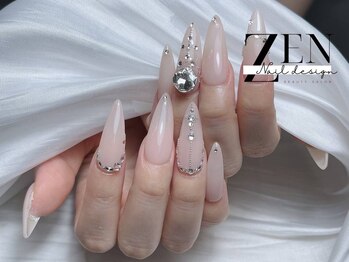 ゼン ネイル デザイン 池袋(ZEN NAIL DESIGN)/題長さだしやり放題×つけ放