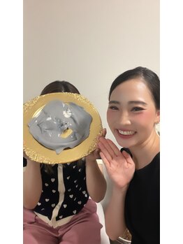 ウー 上熊本(WOO)/針ハーブピーリング後の生パック