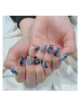 モカ 心斎橋(moca by Lee)/【Saki】マーブルネイル