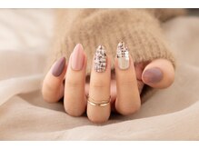 エムスラッシュ ネイル センター北店(M.SLASH)/ツイードネイル