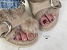 【フットネイル/お持ち込み・定額】ご新規様《パラジェル/フィルイン》