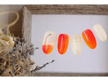 FASTNAIL松戸駅西口店【パラジェル/ジェルネイル専門/定額/マグネット/フットネイル】/自爪風　夏ネイル　【10417】