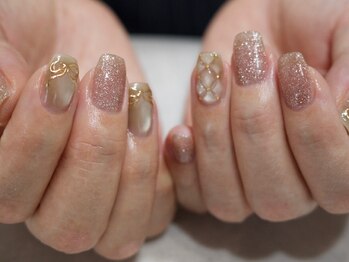 ネイルサロン モネ(Monet)/flash キルティングネイル
