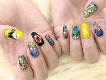 ディーネイル 池袋(D-nail)/【森 指名】推し活ネイル