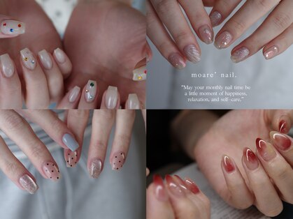 モアレネイル(moare' nail)の写真