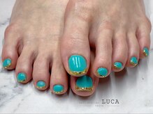 ネイルアトリエルカ(nail atelier LUCA)/M-255 ガラスフレンチネイル