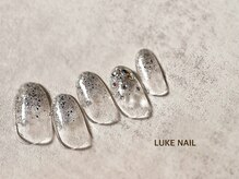 ルークネイル 恵比寿店(LUKE NAIL)/ワンホングリッタービジュー