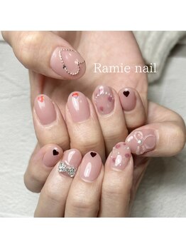 ラミーネイル(Ramie nail)/こだわりアート3～5本
