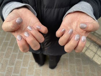 シェリ バイ リッシュ(Cheri by RICHE)/シンプルラメワンカラーネイル