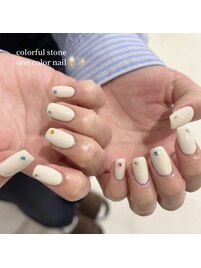 カラフル★ストーンワンカラー