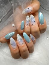 タムタムネイル 本厚木(Tam Tam Nail)/持ち込みデザイン