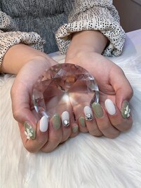 【ハンド】ワンカラー＋パーツ