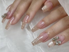 シルバーラメ/グラデーション